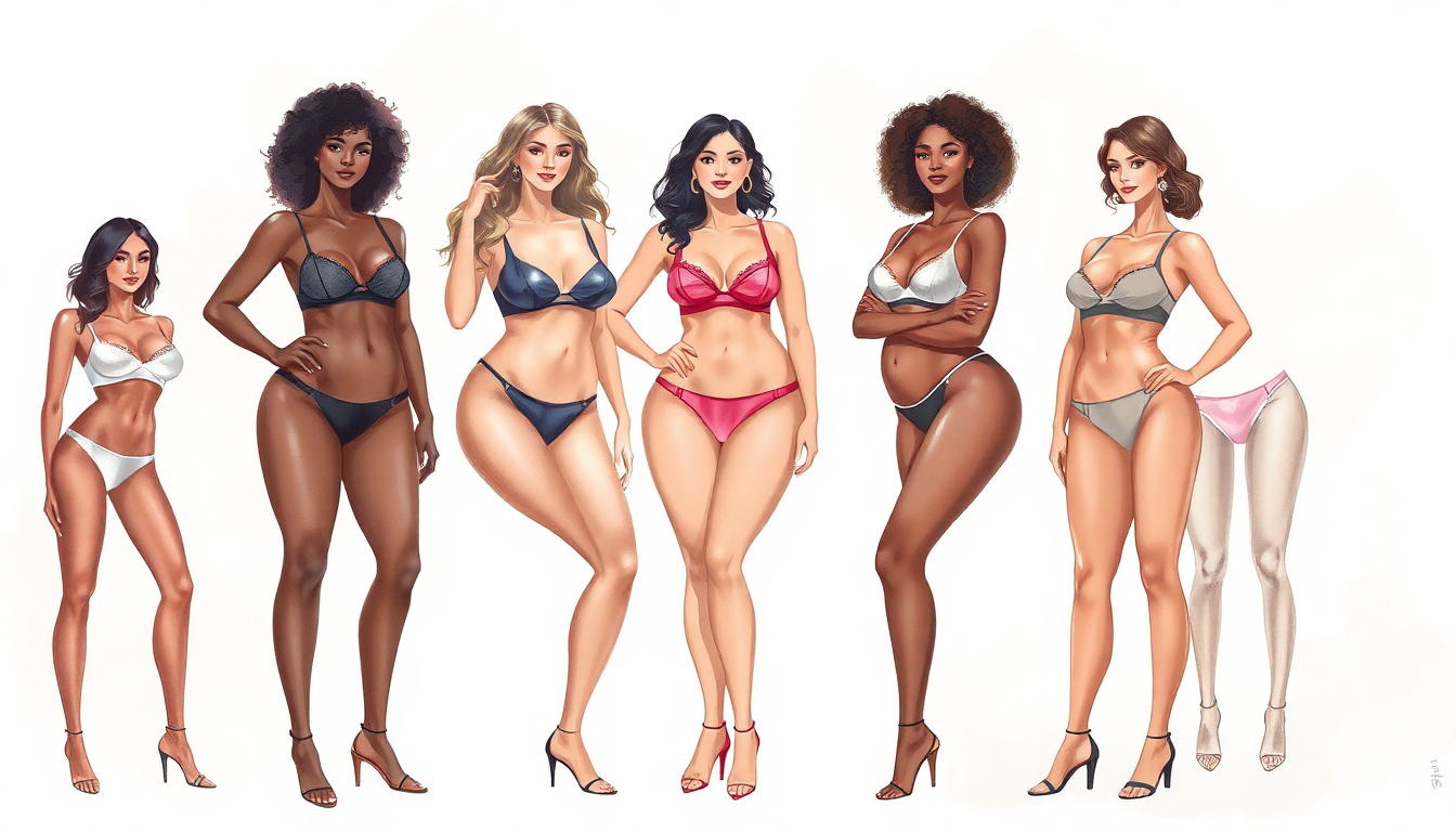 Lingerie Guide: How to Choose the Perfect Intimate Wear for Your Body Type