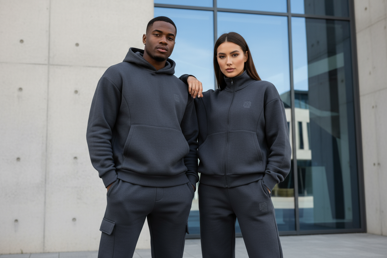 HEAVY TRACKSUIT COUPLE MODELS SHOWCASE 